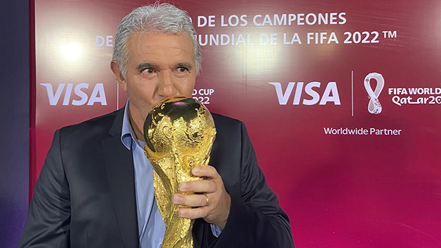 “La Selección Argentina es candidata”, aseguró Jorge Burruchaga