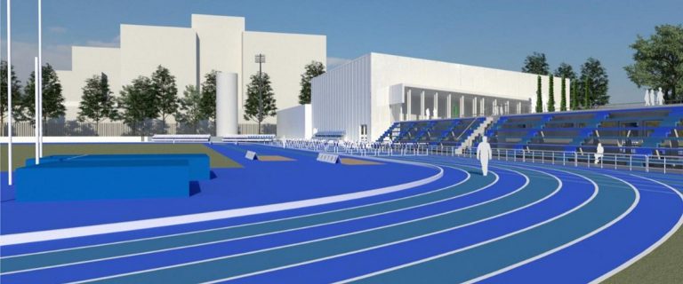 Comienza la construcción de la pista de atletismo de alto rendimiento del parque Berduc