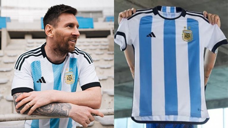 Selección: así es la nueva camiseta de Argentina para el Mundial de Qatar
