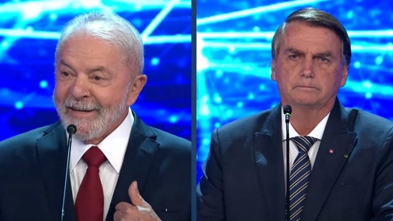 Bolsonaro y Lula intercambiaron acusaciones en el primer debate