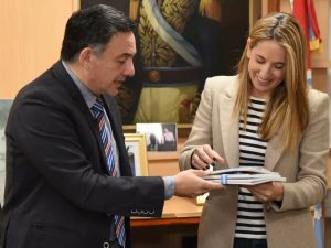 Oliva se reunió con la titular de Cambio Climático de la Nación