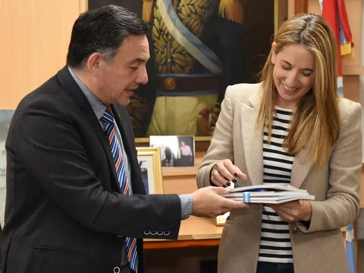 Oliva se reunió con la titular de Cambio Climático de la Nación