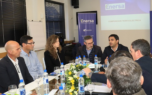 Enersa se reúne con intendentes para analizar la situación del sistema eléctrico de las localidades