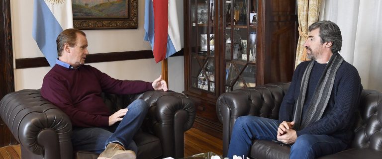 Bordet y Giano analizaron temas de la agenda provincial