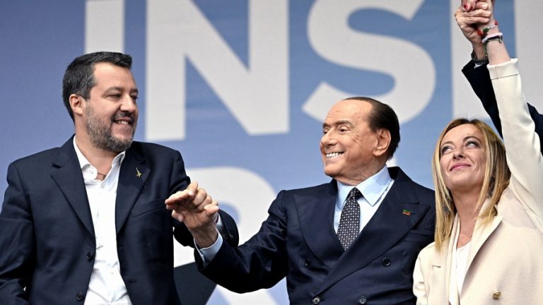 Qué rol darles a Berlusconi y a Salvini, el primer debate de Meloni para su futuro Gobierno