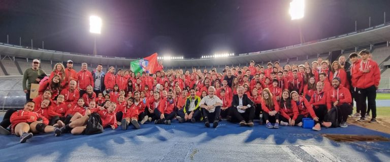 Quedaron inaugurados los Juegos Deportivos Federados de la Región Centro