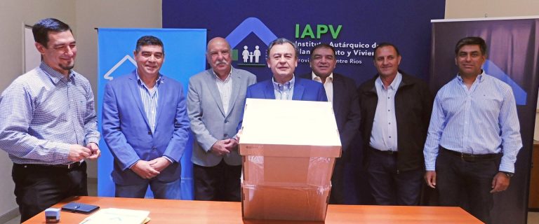 Se licitaron 177 viviendas para tres localidades entrerrianas