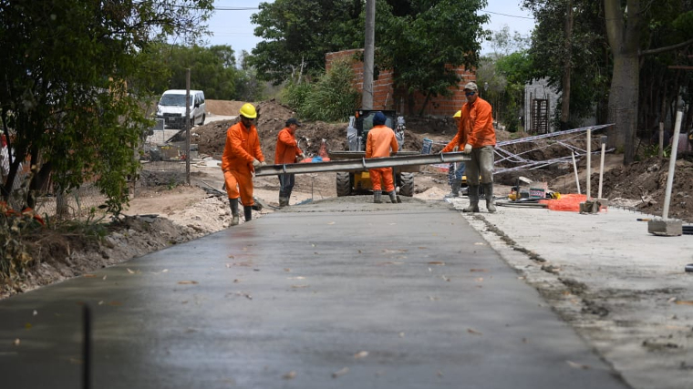 Avanza la obra integral en Los Arenales y la Toma Nueva