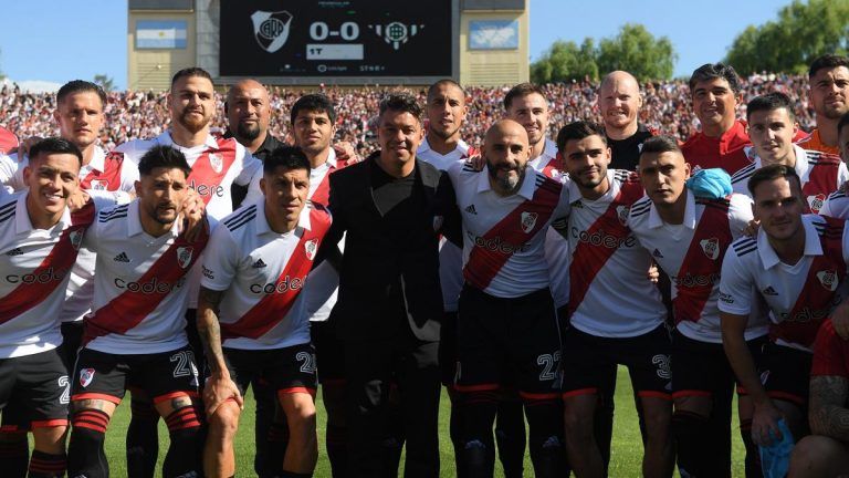 En la despedida de Gallardo, River goleó al Betis de España