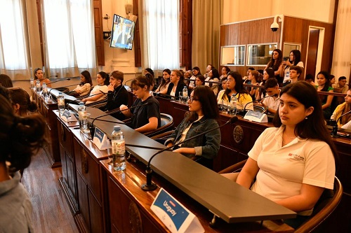 Sesionó el Senado Juvenil: Se aprobaron 14 proyectos