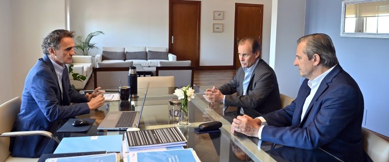 Bordet y Bahl gestionan obras en Nación para ejecutar en Paraná