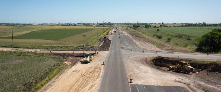 Avanzan las tareas de rehabilitación de la ruta provincial Nº 32 entre Via