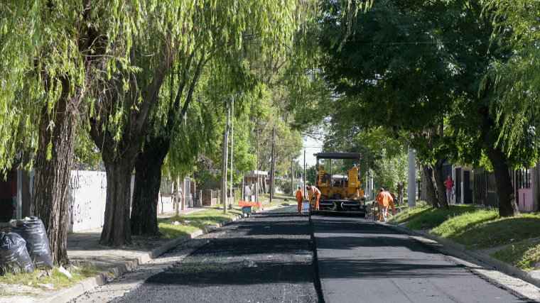 Bahl: “El mal estado de la trama vial va a dejar de ser un estigma en la zona Oeste”