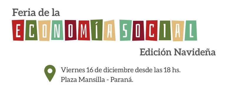 Este viernes se realiza la última Feria de la Economía Social del año en la Plaza Mansilla