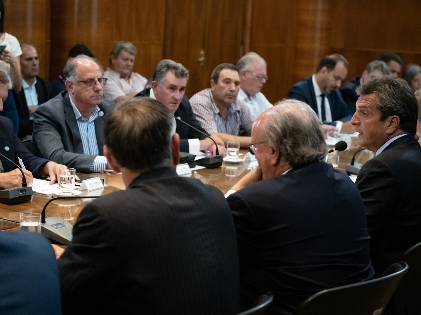 La Mesa de Enlace conforme con las medidas de alivio de Massa y Bahillo por la sequía