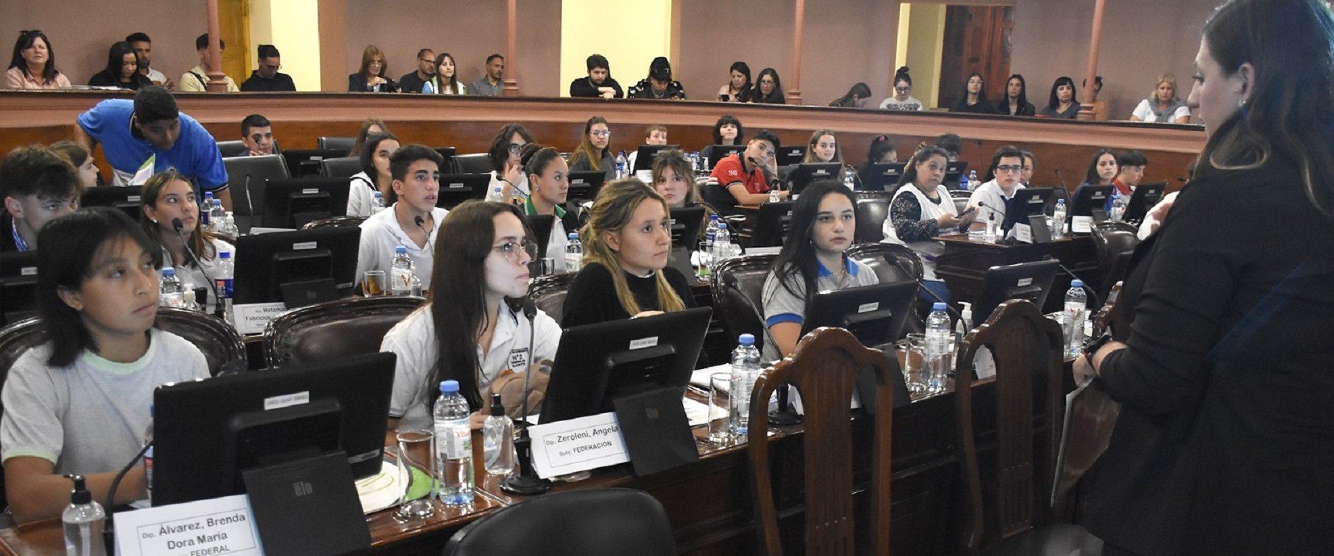 Jóvenes de toda la provincia reflexionaron sobre la Ley de Centros de Estudiantes