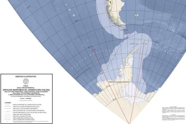 Chile se adjudica espacio marítimo argentino