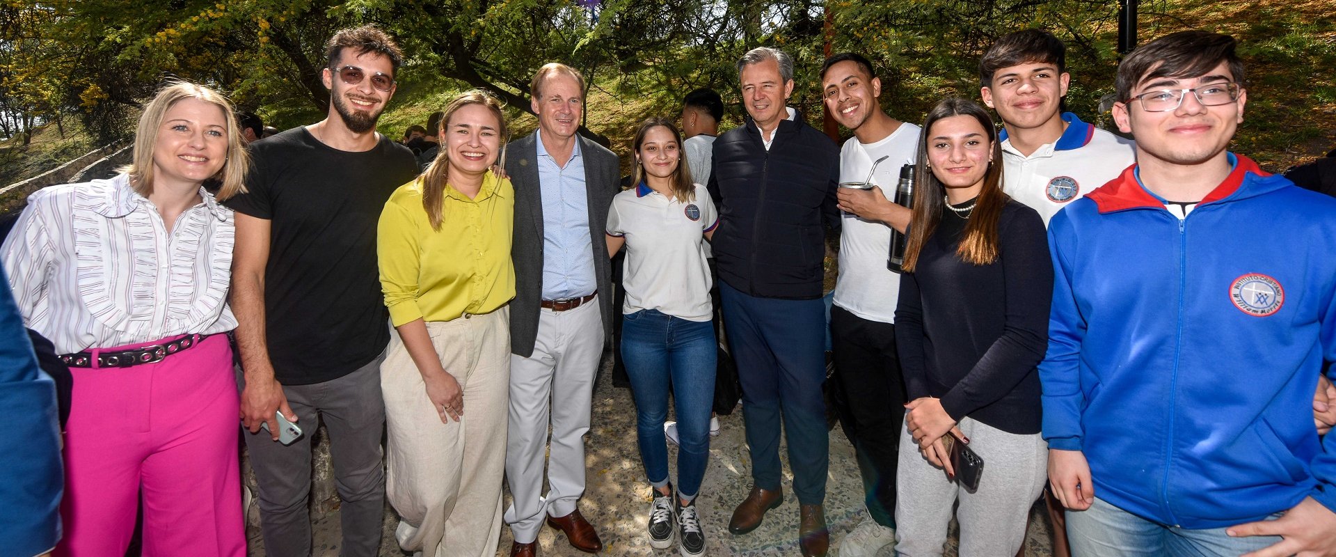 Ante jóvenes entrerrianos, Bordet y Bahl llamaron a defender la democracia y la educación pública