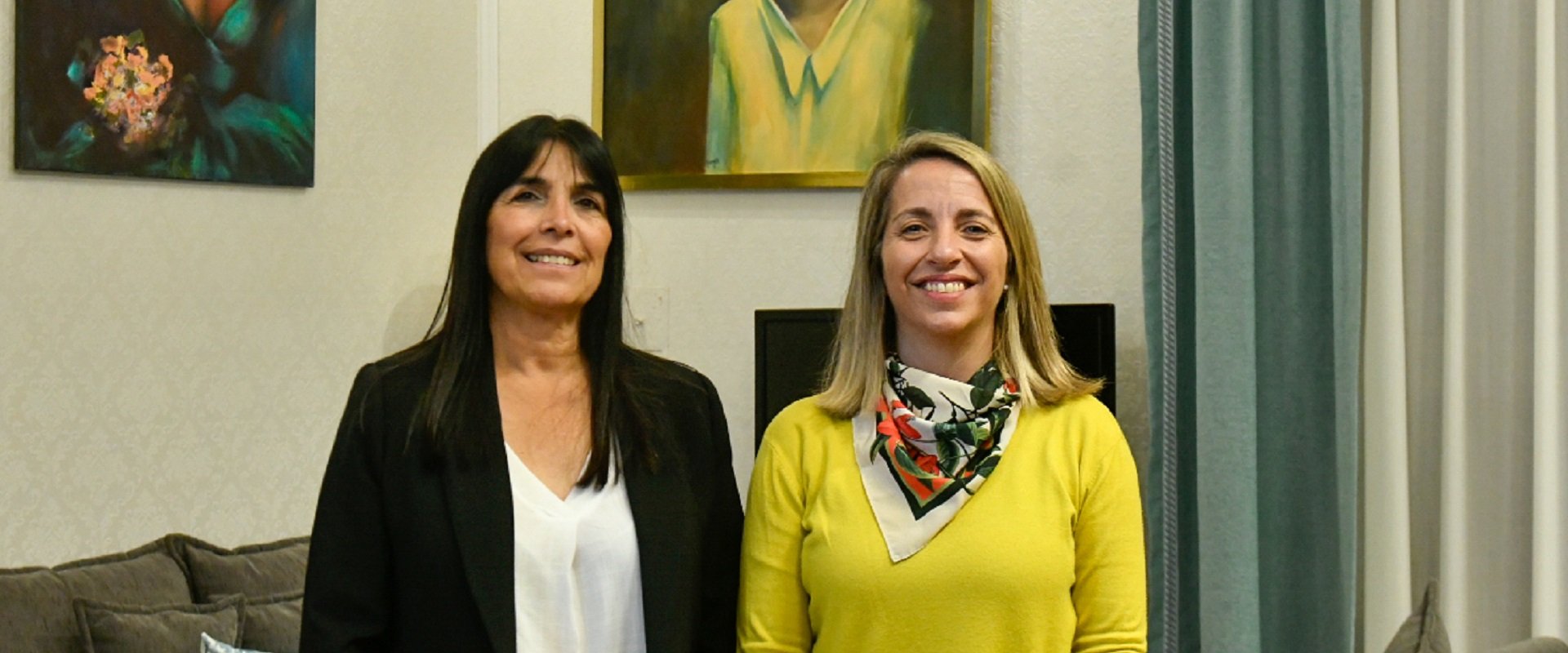 La vicegobernadora Laura Stratta y la electa, Alicia Aluani, se reunieron en el marco de la transición de gobierno