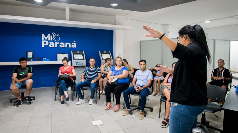 Continúa la capacitación a vecinalistas para la autogestión de trámites municipales