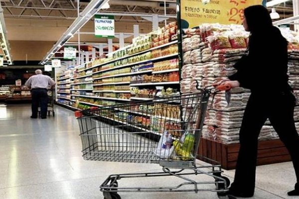 Las ventas en supermercados cayeron ocho por ciento en febrero y la tendencia sigue en marzo