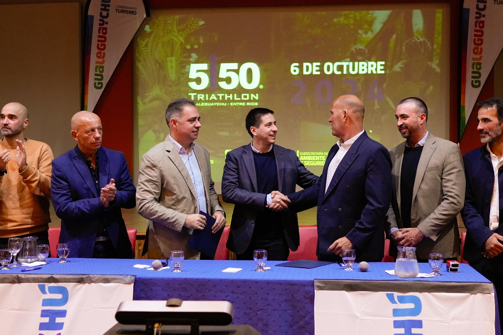 Se presentó el 5150 Triathlon Gualeguaychú