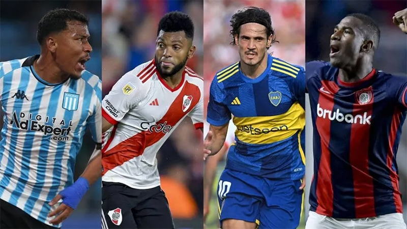Semana clave para los equipos argentinos en Copa Libertadores y Sudamericana