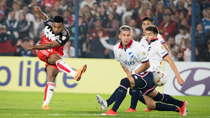 River empató ante Nacional de Uruguay por Copa Libertadores