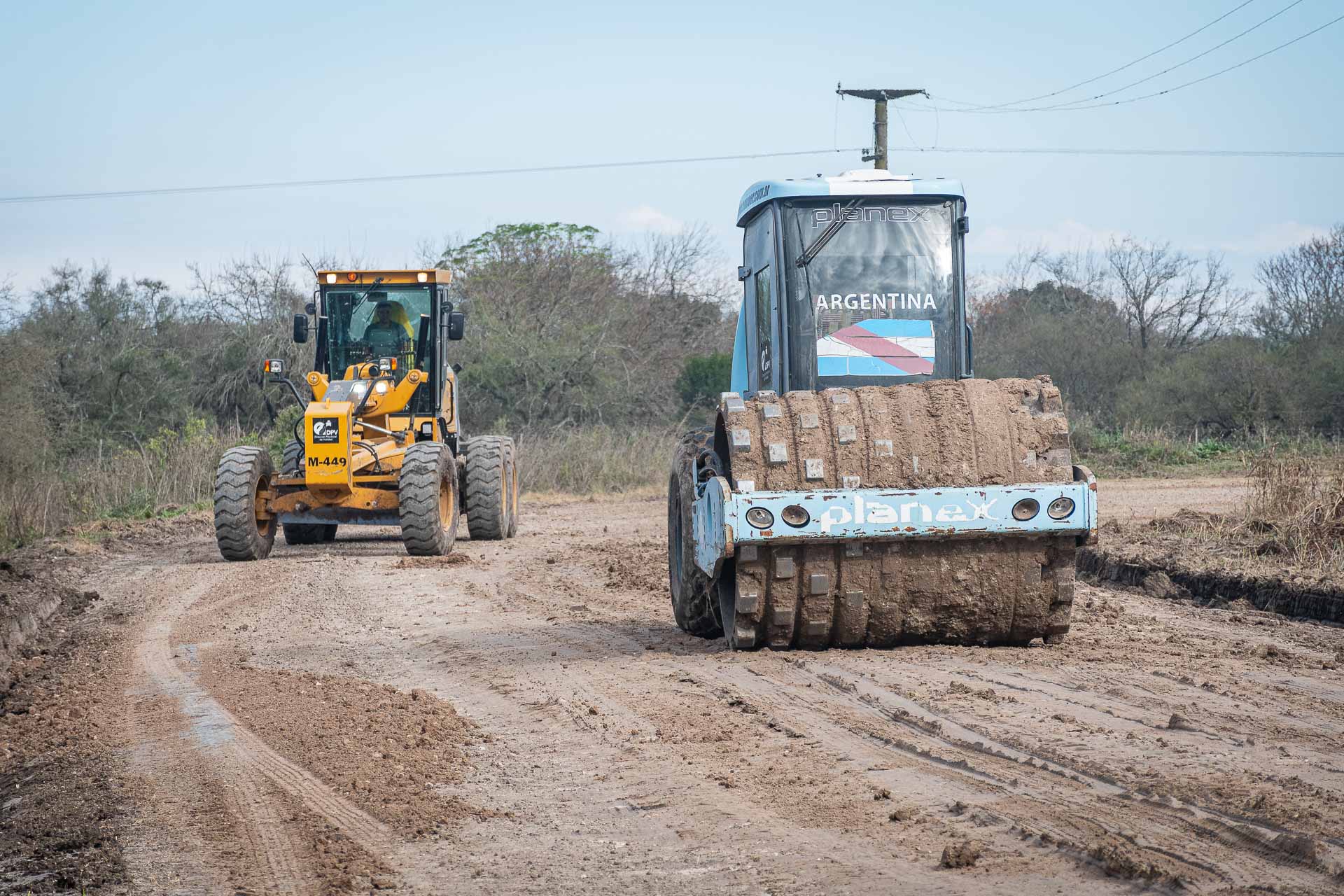 Realizan mejoras en la ruta provincial Nº 31 que une a Viale y Maciá
