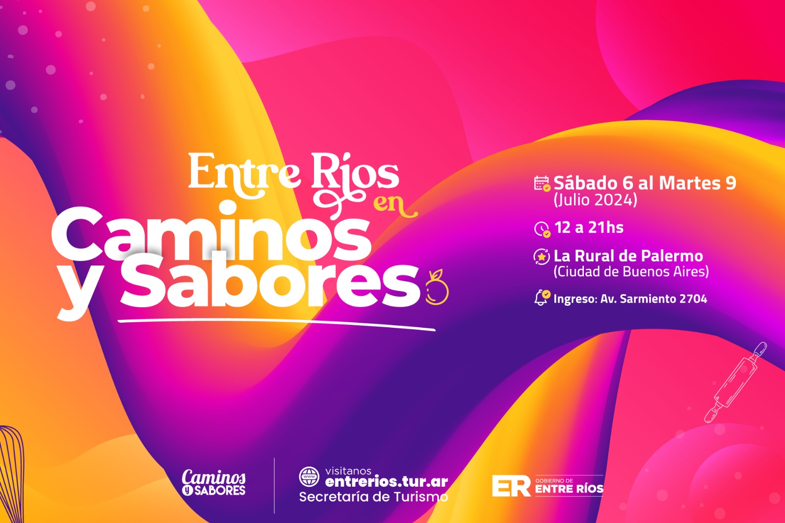 La provincia participará en Caminos y Sabores 2024