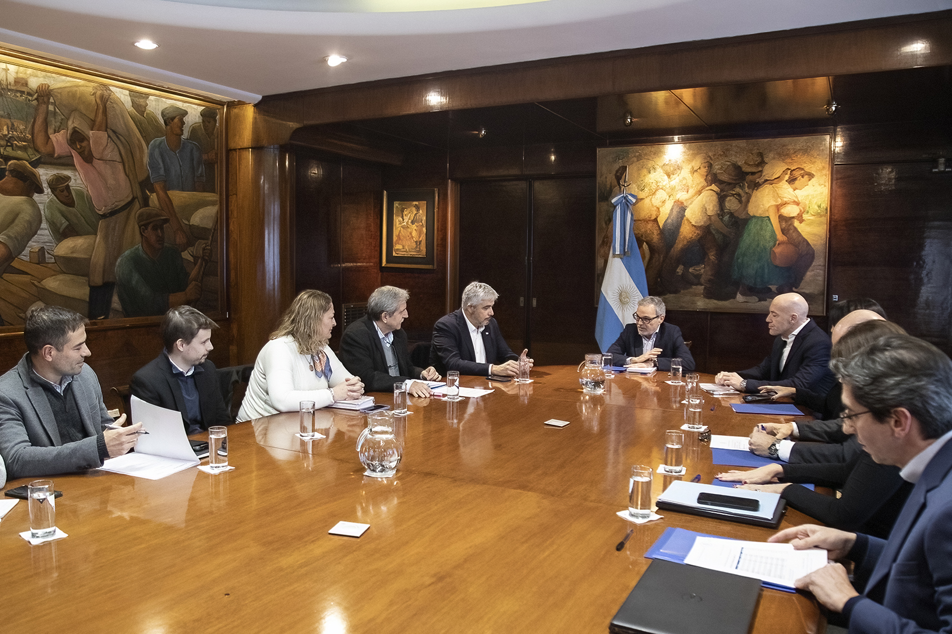 Ministros de Salud de la región Centro se reunieron con el titular de la cartera nacional