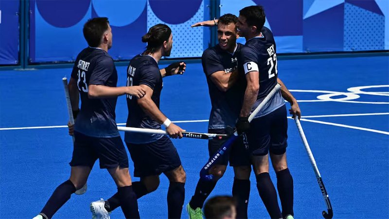 Los Leones vencieron a Irlanda y clasificaron a cuartos de final en París 2024