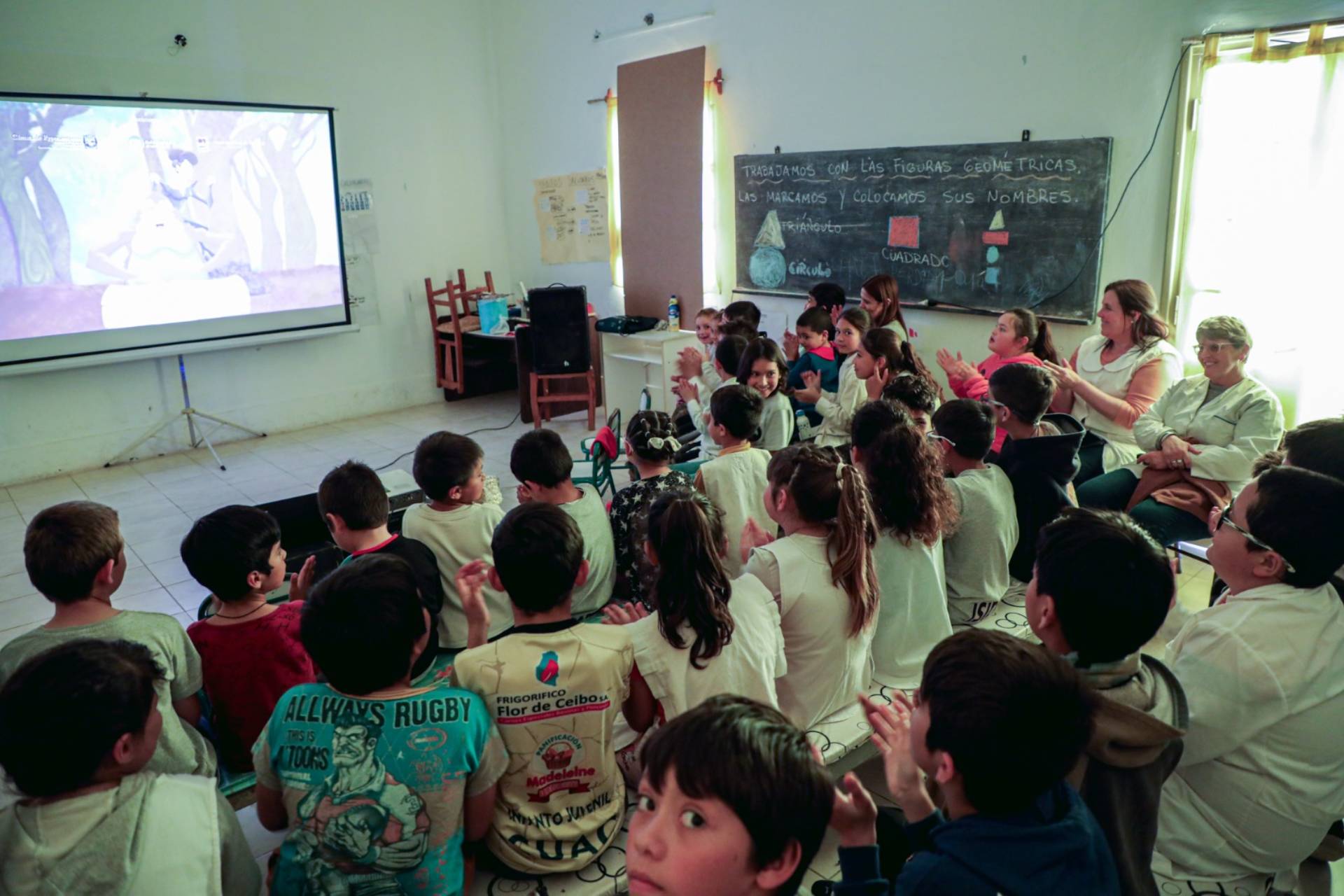 El programa Cine en la Escuela llegó a más de 6.500 personas en lo que va del año